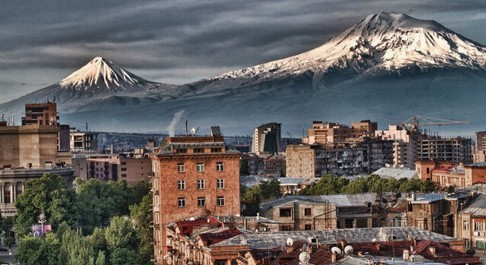 Гора Арарат от Еревана
